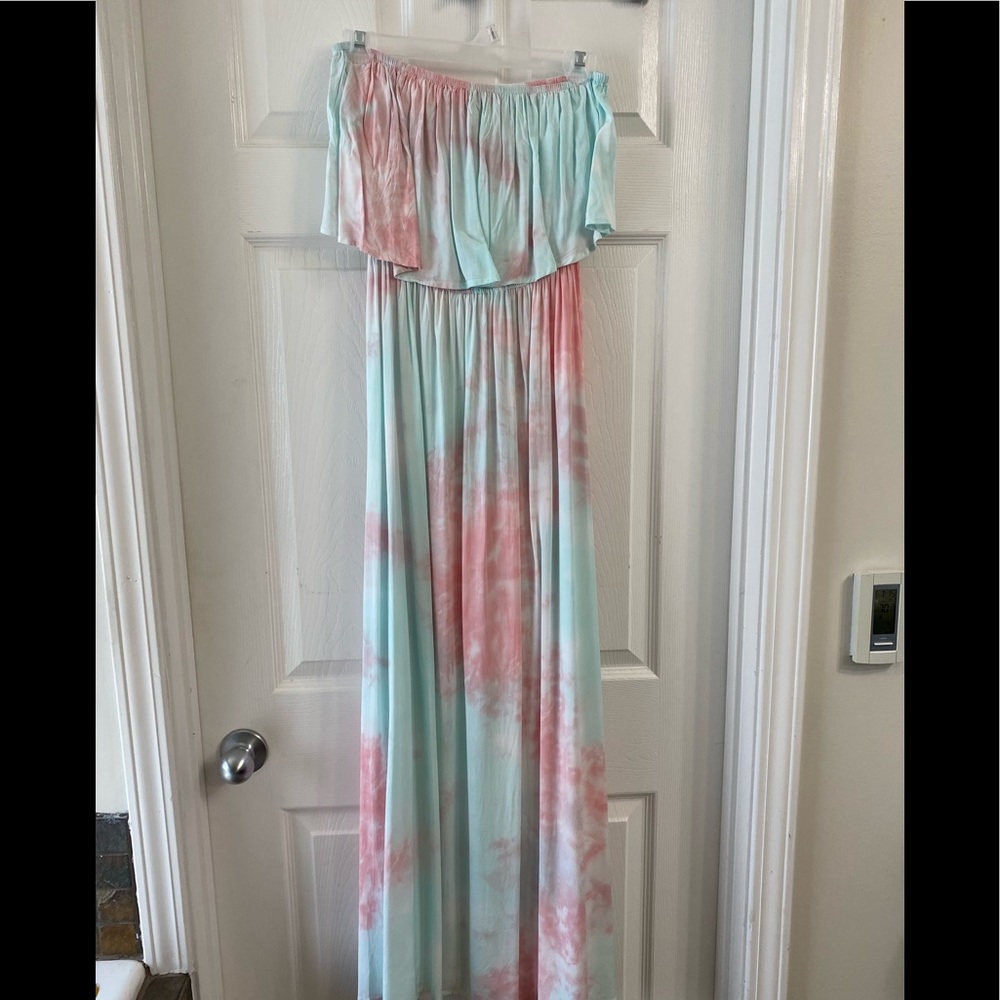 Tie Dye maxi dress